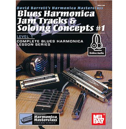 Blues Harmonica Jam Tracks and Soloing Concepts 1